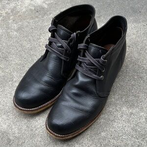 RARE ORIGINAL CHIPPEWA | Men’s Black Leather Work Chukka Boots Vintage 🇺🇸 Made